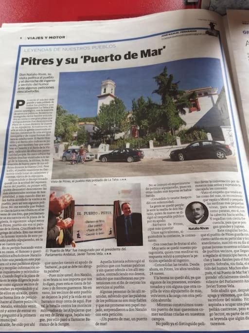 La Casa Rural De Paco Y Ana Pitres Eksteriør bilde